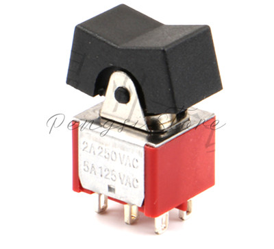 10X RLS-202-A1-01- Switch 180 degree Direct Insert 6-pin 2nd gear with cover