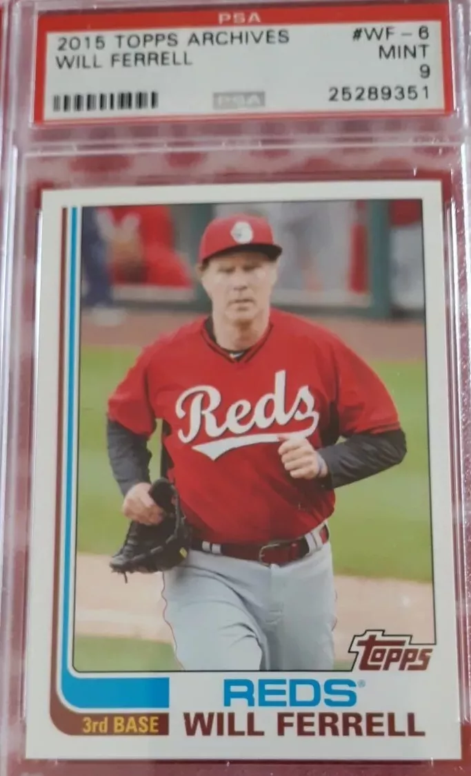 Will Ferrell trading card