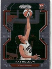 2022-23 Panini Prizm WNBA Naz Hillmon Rookie Atlanta Dream #195