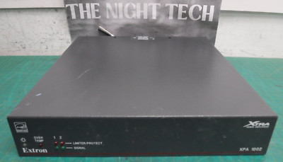 Extron XPA 1002 Two-Channel Low High Impedance Amplifiers - (Listing 4)