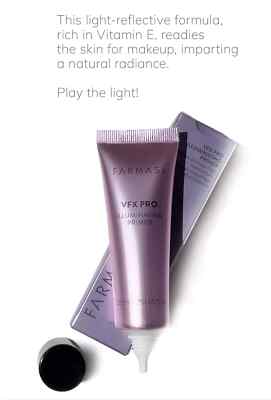 Farmasi VFX PRO Illuminating Primer für glatte Haut, reduziert feine Linien & Poren