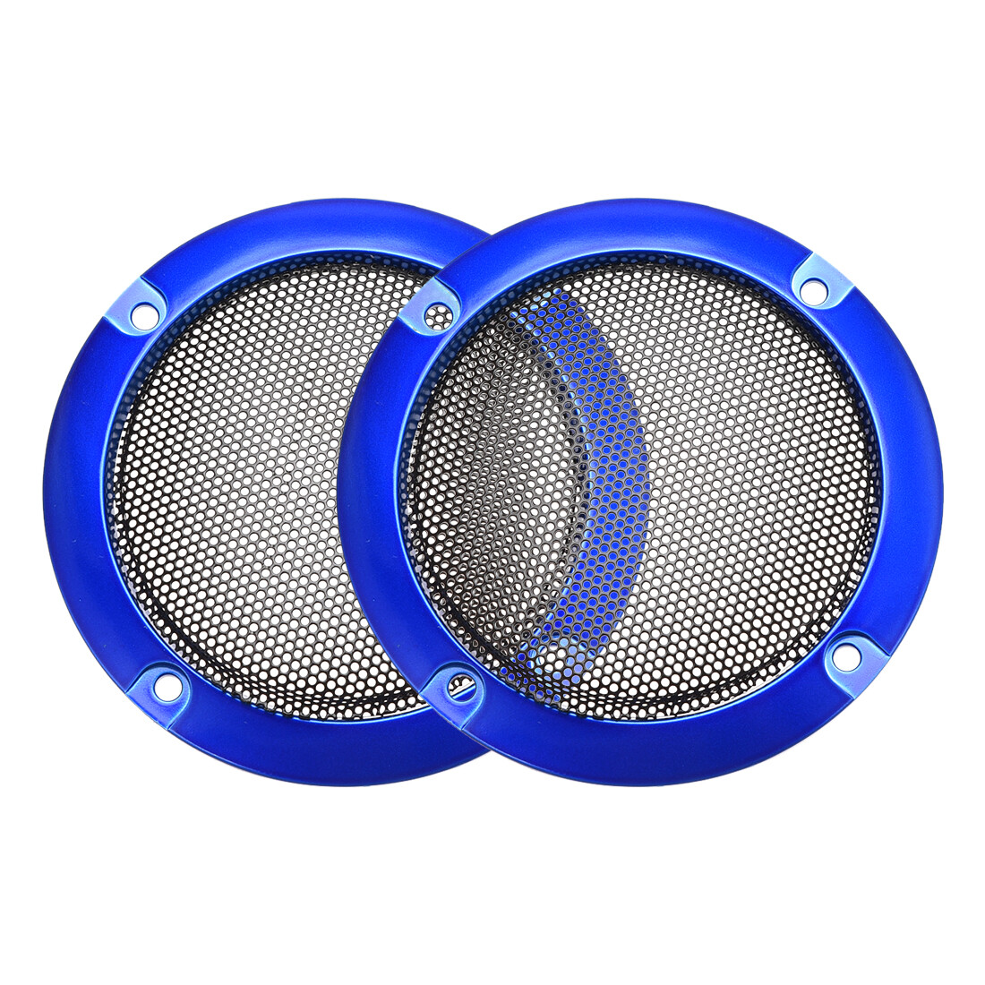 Speaker Grill Cover 3 Inch 95mm Mesh Circle Subwoofer Guard Black and