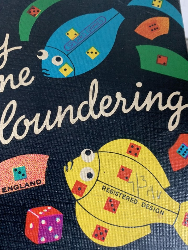 The Merry Game of Floundering Vintage Board Game Spears Games eBay