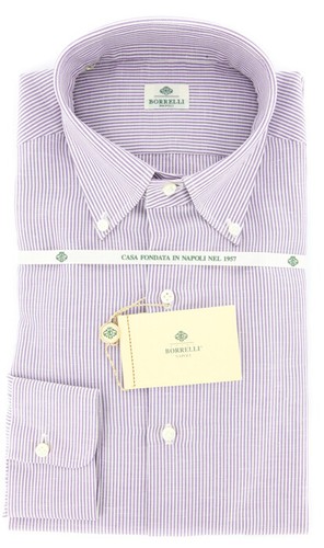 New $425 Borrelli Light Lavender Purple 