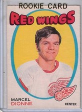 1971-72 OPC O-Pee-Chee hockey Marcel Dionne RC rookie original card NM- KINGS