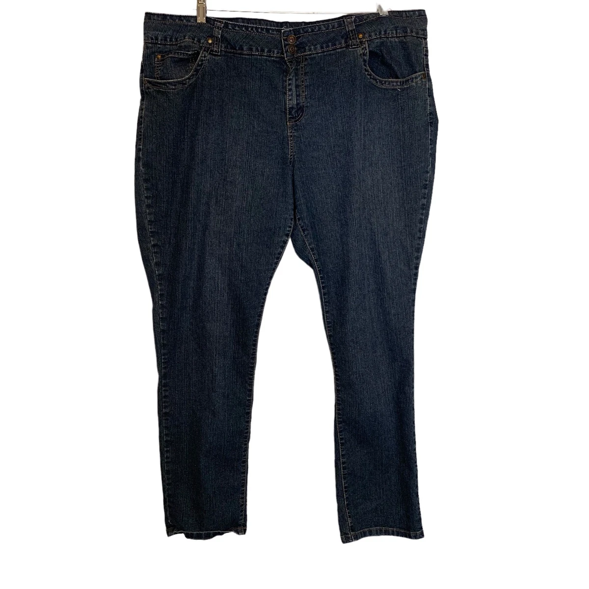 Straight leg hydraulic clearance jeans