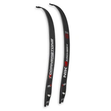 C1 Carbon Fiber ILF Recurve Bow Limbs 68" 12-50lbs Archery Hunting Target Sports