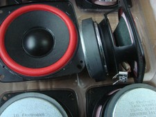 1pcs 4" inch 4Ohm 4  20W Full Range Audio Speaker Stereo Woofer Loudspeaker PU