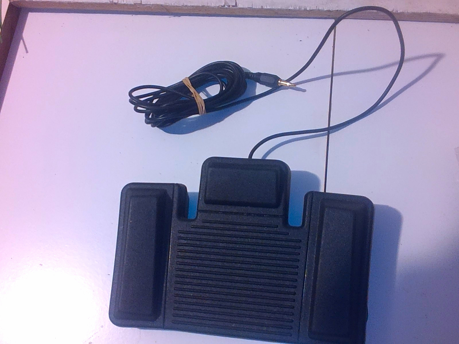 Philips LFH 0210/02 Wired Dictation Control Foot Pedal, Black