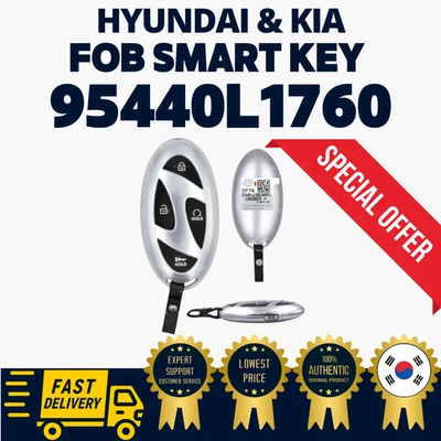Original OEM Hyundai Kia FOB Smart Key 5 botones 95440L1760 Sonata OFERTA LIM... - Imagen 1 de 2