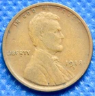 1918-S - Lincoln Wheat Cent - Fine - #N366