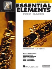 Essential Elements for Band   Bb Clarinet Book 1 with EEi Online Resources...