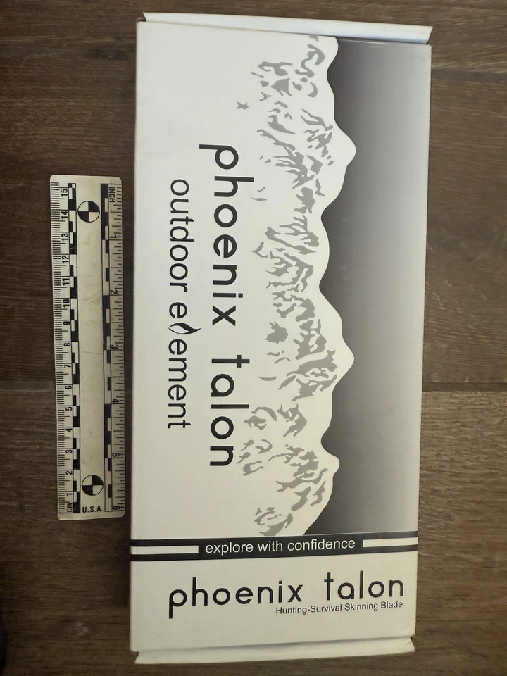 GARRA FÉNIX ELEMENTO EXTERIOR CAZA SUPERVIVENCIA HOJA DESOLLADORA Foto 3 de 3