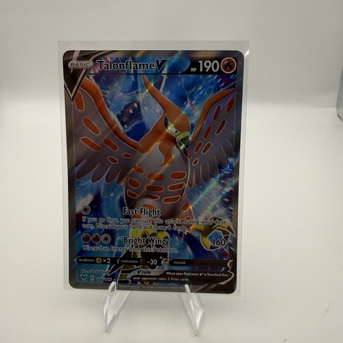 2020 Pokémon Vivid Voltage Full Art 168/185 Talonflame V