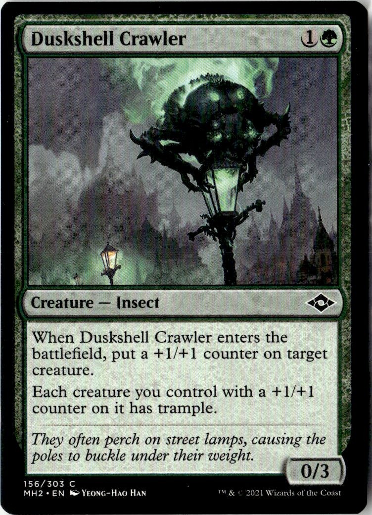 Duskshell Crawler NM Modern Horizons 2 Magic the Gathering 156