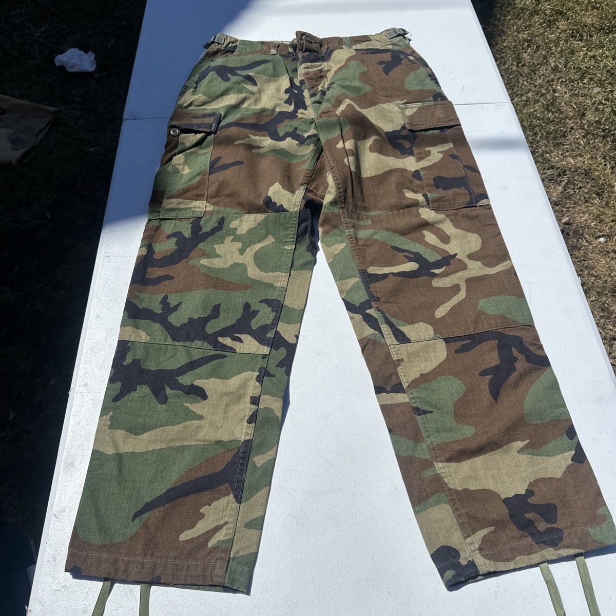 Military Pants Medium Reg Woodland Camo Combat Trousers M81 Hot