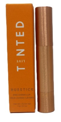 Live Tinted Huestick Multi-Use Stick Eyes Cheeks & Lips Copper Shimmer Brand New