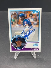 2019 JODY DAVIS TOPPS ARCHIVES FAN FAVORITE 1983 AUTO #FFA-JDA