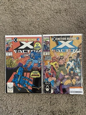 Marvel X-Factor #61 & #62 (1991) X-Tinction Agenda Lot of 2 Jim Lee