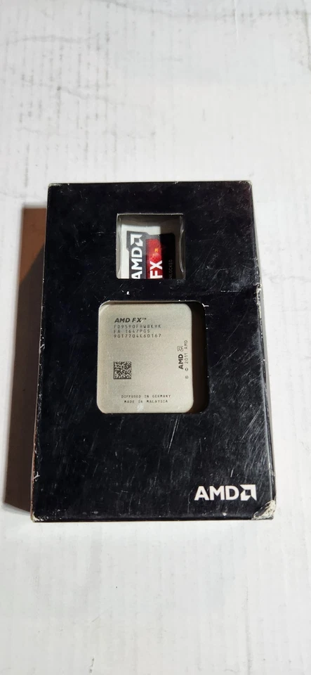 NEW AMD FX-9590 FD9590FHHKWOF OEM 8-core Black Edition 4.7-5GHz Socket AM3+ NEW - Image 4 of 4
