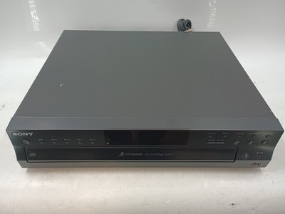 Sony CDP-CE500 5-Disc CD Changer    Tested Working EB-20077