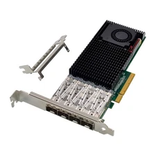 10Gbe SFP+ Server Ethernet Controller Card PCIe x8 X520-DA4 82599 Fiber Adapter 