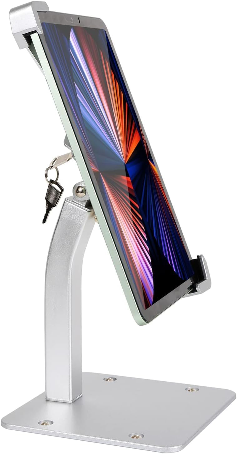 Supporto Tablet Tavolo Antifurto, Porta Tablet Sicurezza per Commerciale Esposiz