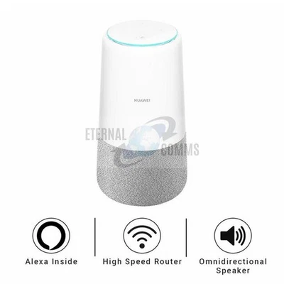 DESBLOQUEADO HUAWEI AI Cube (B900) CAT6 300Mbps 4G/LTE ROUTER WIFI + ALTAVOZ + ALEXA