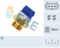 Thermoschalter Temperaturschalter KüHlerlüFter Fae 37920 FüR Expert Lancia Zeta