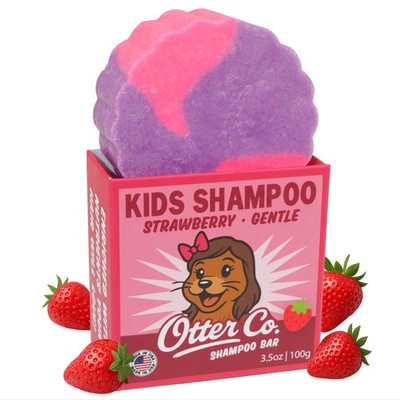 Otter co. Kids Gentle Strawberry 3.5 Ounce (Pack of 1), White and Pink 