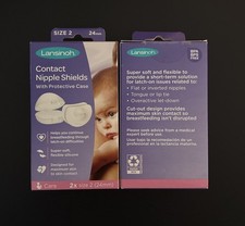 2PK Lansinoh Nipple Shield 24mm 2-Pack