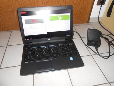 HP ZBook 15 G2 i7-4710MQ 24GB 256GB SSD FullHD nVidia Quadro K1100M Linux Mint