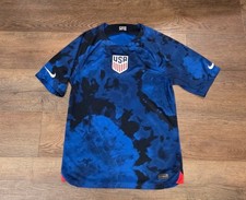 Team USA National Nike Soccer Jersey Adult Size Small Blue Outlaws USMNT