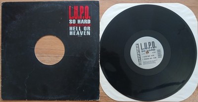 L.U.P.O. - So Hard / Hell Or Heaven - House Techno Viny
