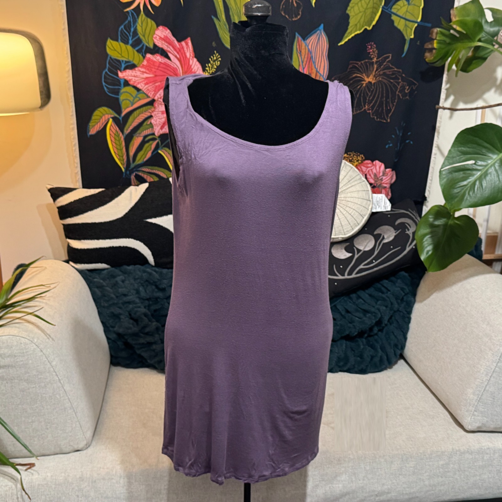 LOGO Layers by Lori Goldstein Basic Solid Knit Ta… - image 5