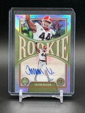 2022 Legacy Travon Walker Rookie Card Silver Holo Auto # 189 BG-001. rookie card picture