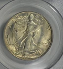 1945 Walking Liberty Half Dollar PCGS MS-63 PQ!