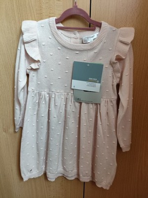 supersüsses Kleidchen zarter Pastellton Größe 86 Ergee Baby Strickkleid 