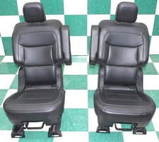 20 Explorer Black Vinyl Rear Back 2nd Row Captains Bucket Seats Pair Wty Oem Oe 20 Explorer Black Vinyl Rear Back 2nd Row Captains Bucket Seats Pair Wty Oem Oe