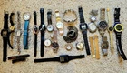 Vintage Watch Lot 0f 22, Parts Repair Fossil Rolex Benrus Speidel Watch Jewelry