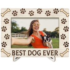 Dog Picture Frames 4x6 - Dog Memorial Photo Frame Gifts, Pet Memorial Gifts f...