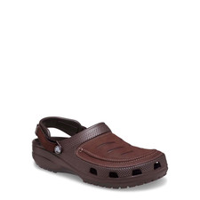 Authentic Crocs Men's Yukon Vista II LiteRide Clog Sandal Espresso/Mushroom M