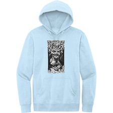 NEW Art Society RISK TAKER HEATHER ICE BLUE Hoodie SMALL-4XLARGE MADE IN USA