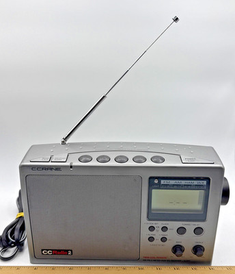 C. Crane CCRadio-2 Portable AM FM Weather and 2-Meter Ham Bands