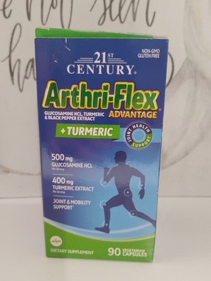 21st Century Arthri-Flex Advantage + Turmeric, 90 Vegetarian Capsules