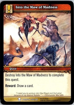 Into the Maw of Madness Azeroth 353 / 361 Tom Flaming World of Warcraft CCG TCG