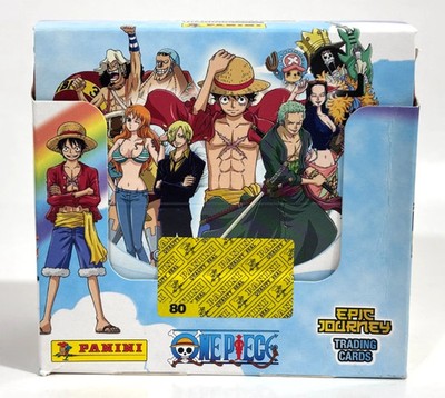 2022 BOX ONE PIECE EPIC JOURNEY Panini TCG - (50 Sealed Packs) Italy LUFFY ZORO