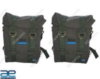 MilitäRgrüN Pannier-Tasche Paar FüR Royal Enfield Classic 350 500 Reborn 350 Aes