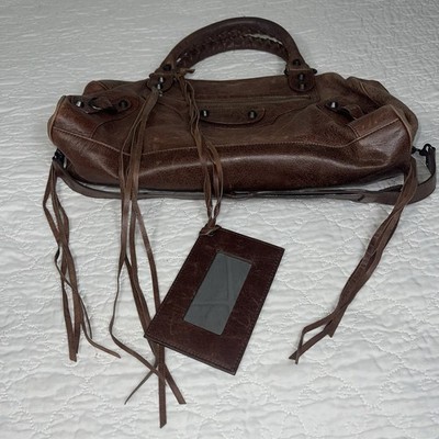 Balenciaga RARE RH Twiggy Bag Brown | eBay