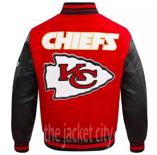 Kansas City Chiefs JH Design Baseball Jacket